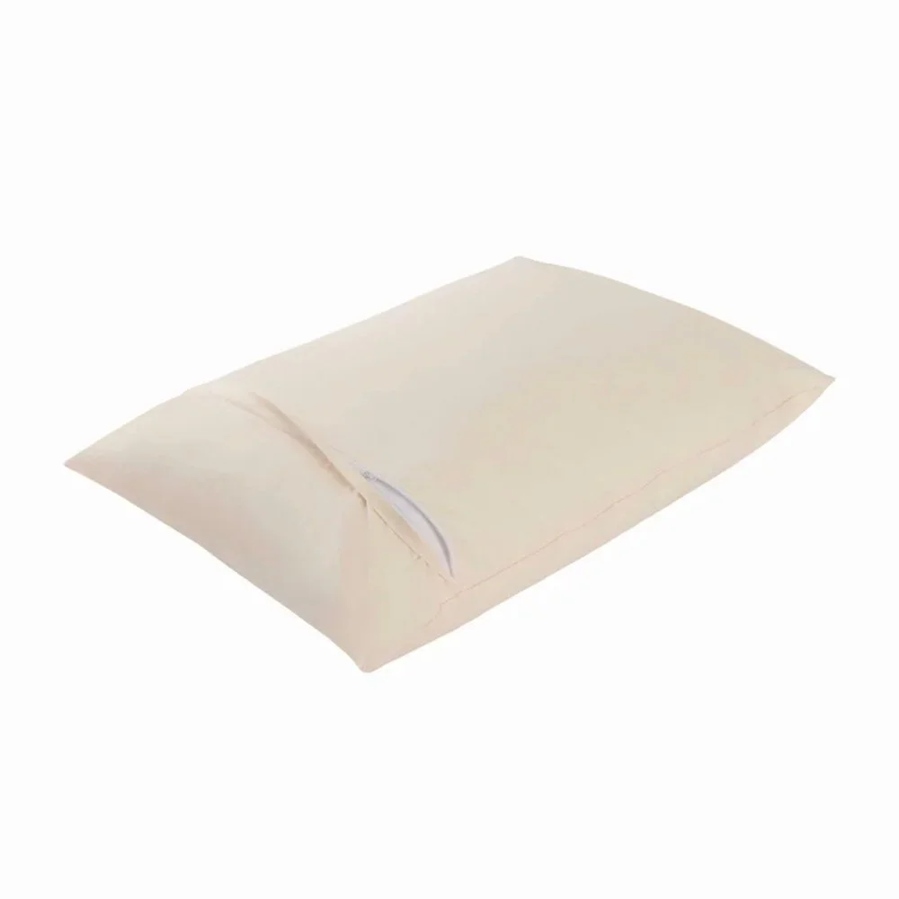 AllergyCare Organic Cotton Zippered Pillow Protector Queen